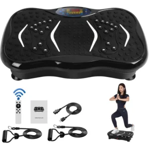 Power Vibration Plate Workout Machine, Full Body Fitness Platform for Muscle & Weight Loss, SCITOO Brand, 180W Motor, Home Gym