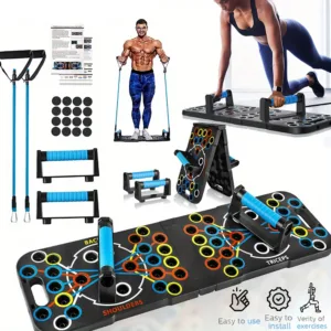 Push Up Support Board, Multifunctional Exercise Chest and Abdominal Muscles, Household Men's and Women's Training Board Fitness