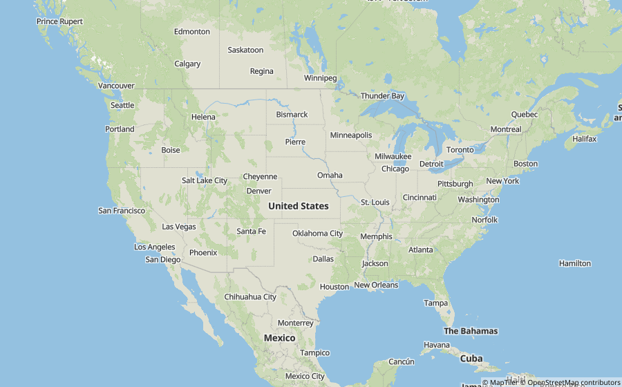 United States map
