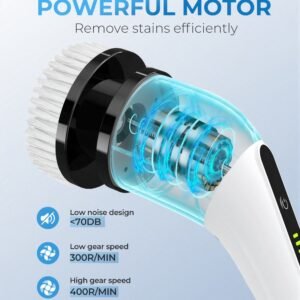 Electric Spin Scrubber, Cordless Cleaning Brush with Multiple Brush Heads, Portable Power… | DropshipVIP — image 5